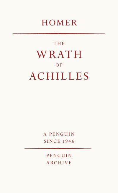 The wrath of Achilles