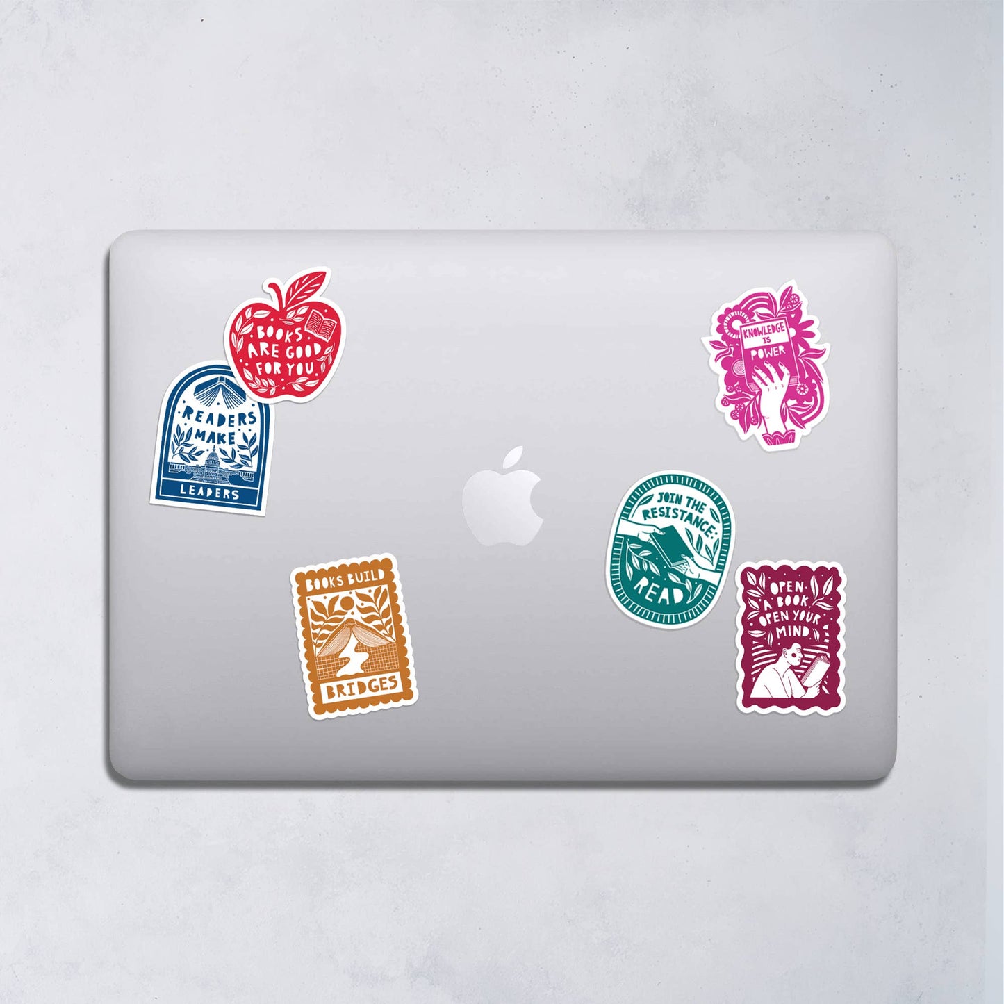 Join the Resistance. Read. - Literary Activist Sticker