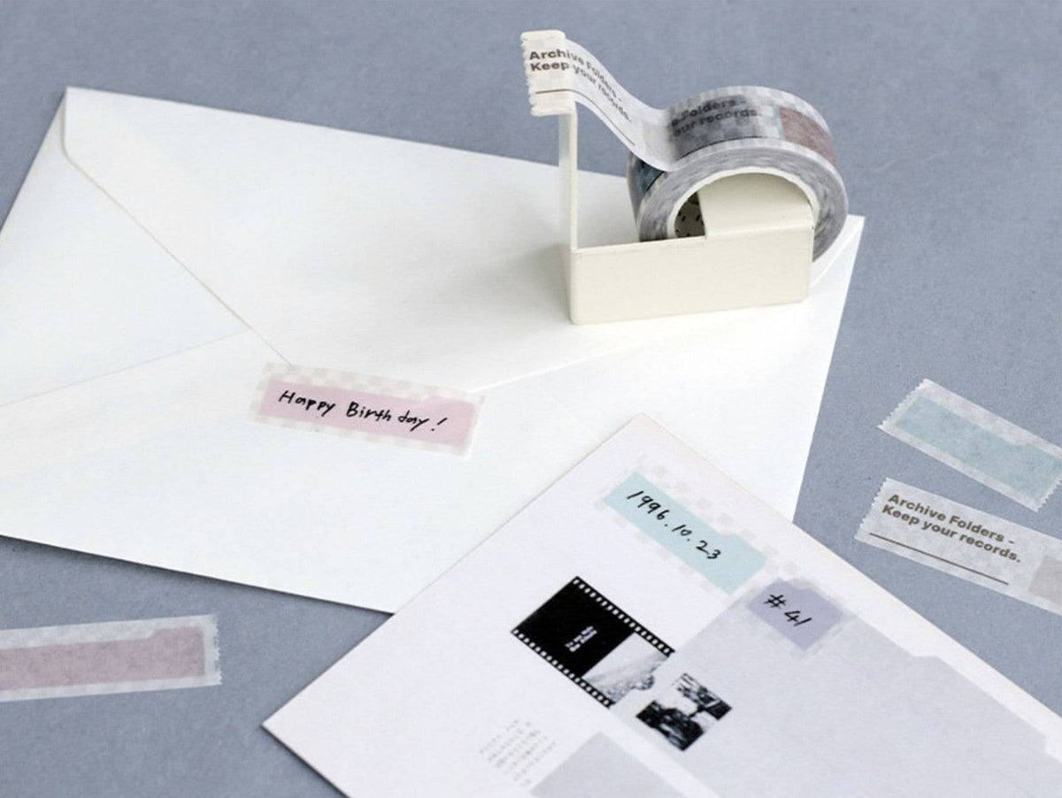 Iconic Playful Shape Paper Masking Tape: Folder