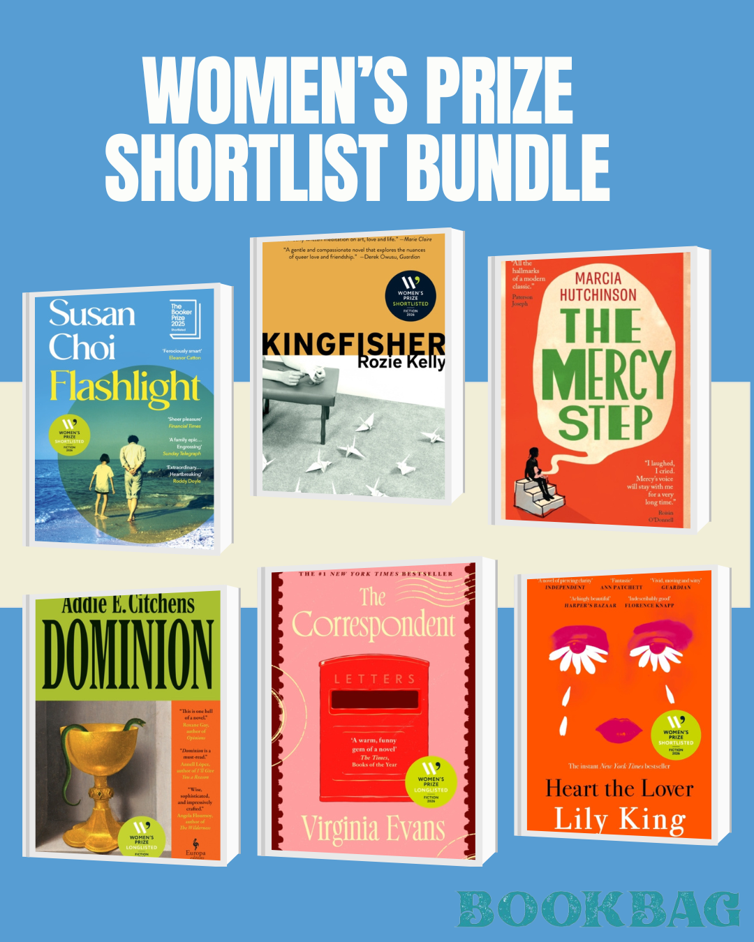 Women's Prize 2026 Shortlist Bundle £65 (RRP £72.94)