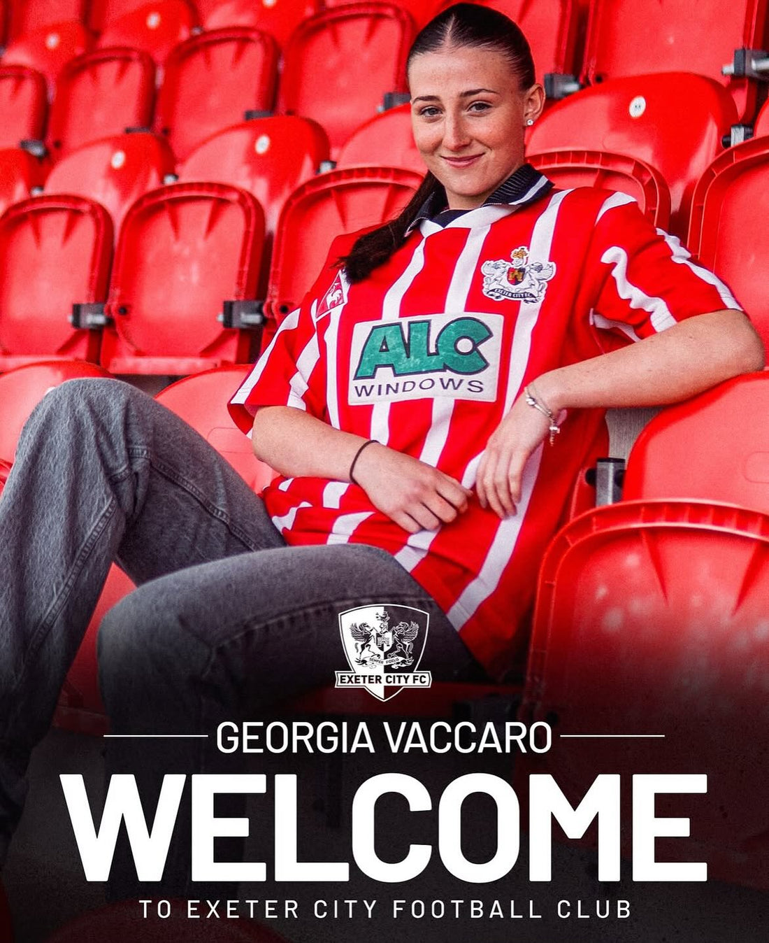 Bookbag Sponsors Exeter City Women's Georgia Vaccaro