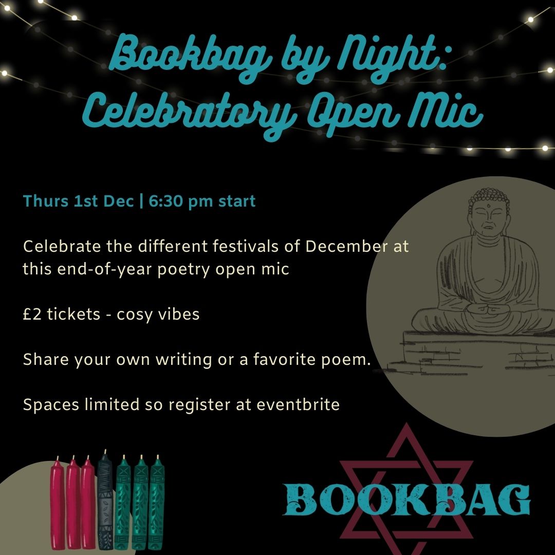 Thursday 1st December/ Bookbag by Night Alternative Christmas