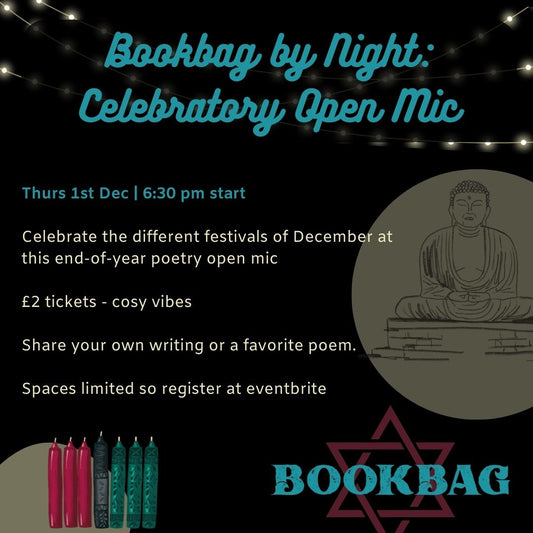 Thursday 1st December/ Bookbag by Night Alternative Christmas