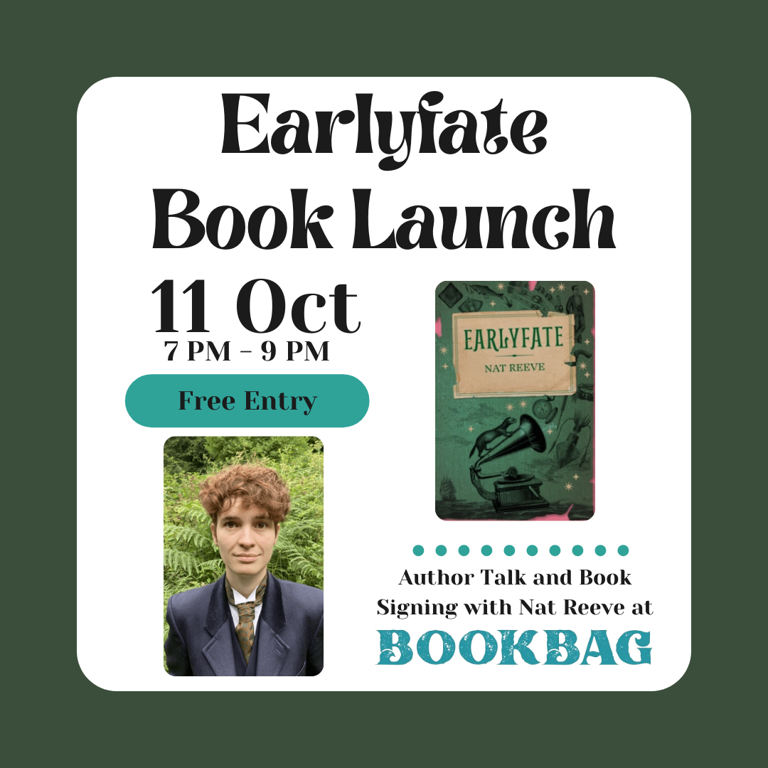 Friday 11 October / Book launch and book signing with Dr Nat Reeves