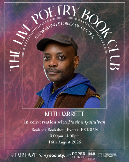 Sun 16 Aug / The Live Poetry Book Club: Keith Jarrett