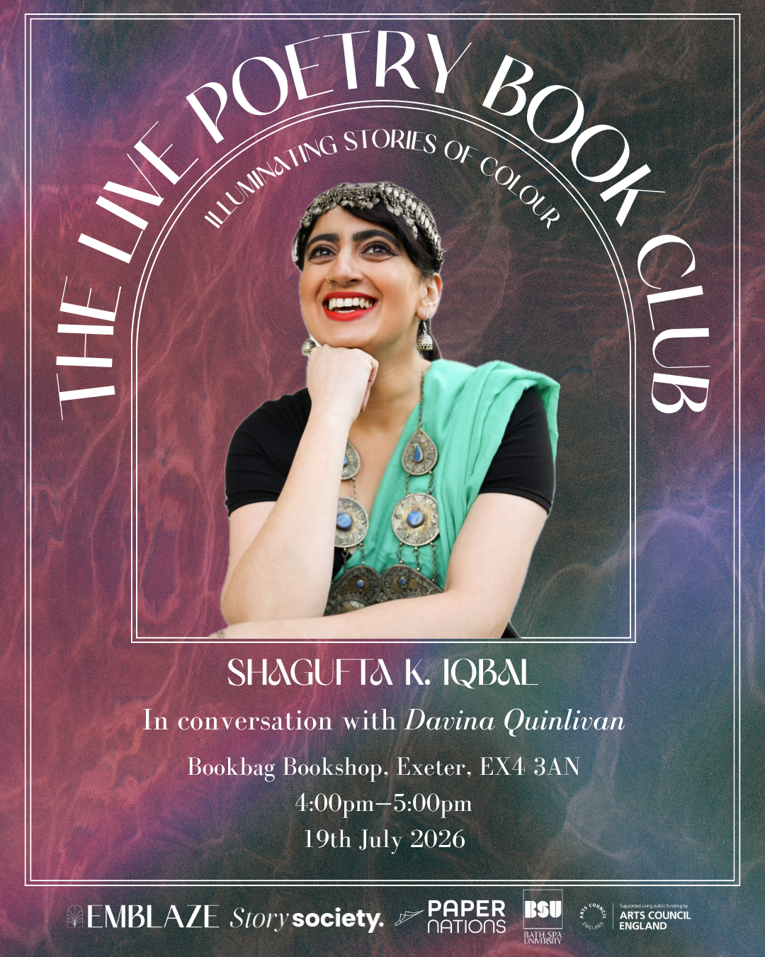 Sun 19 July / Poetry Book Club