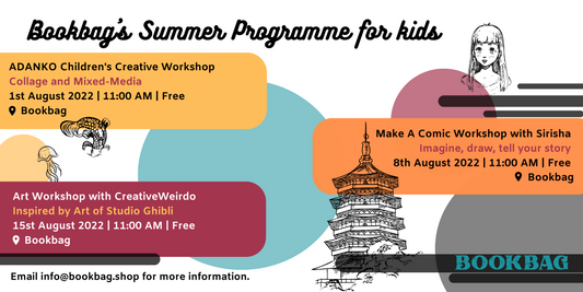 Bookbag's Summer Programme for kids