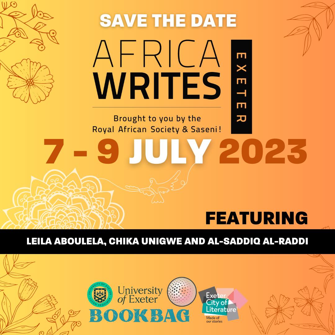7-9 July / Africa Writes - Exeter Festival