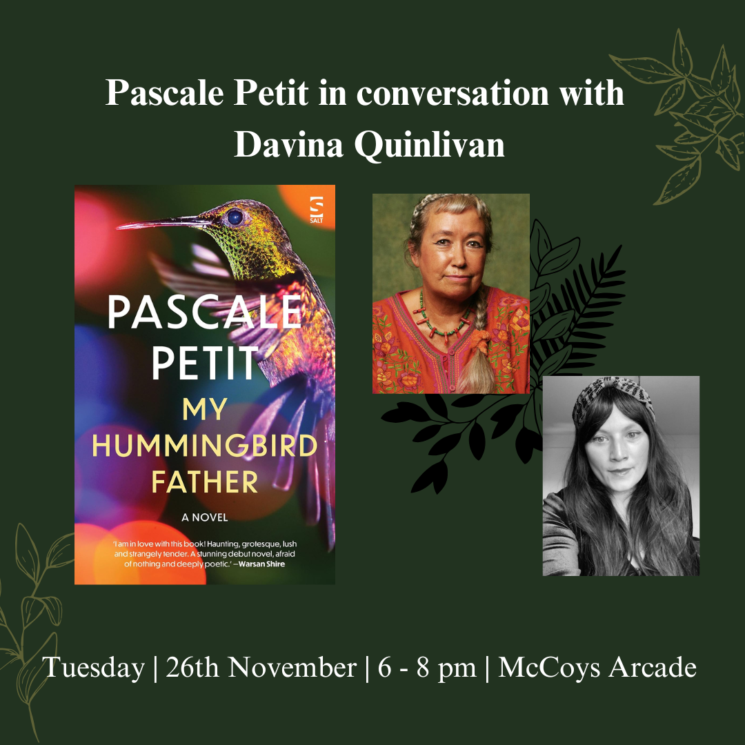 Pascale Petit in conversation with Davina Quinlivan