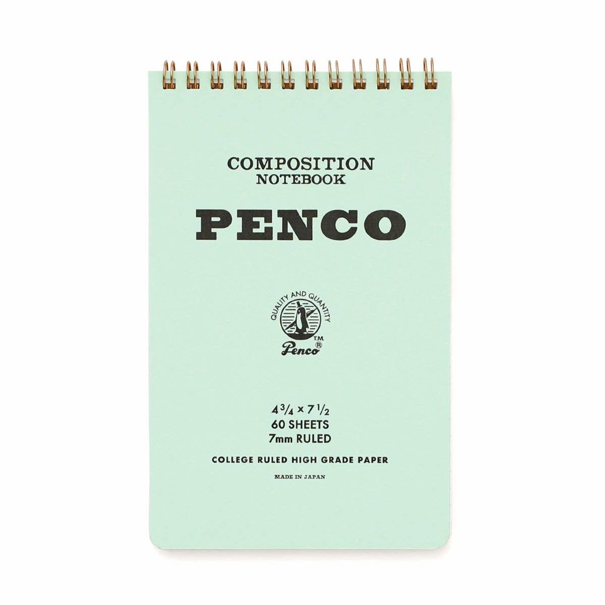 Penco Coil Notepad (S) (M): Mint / M