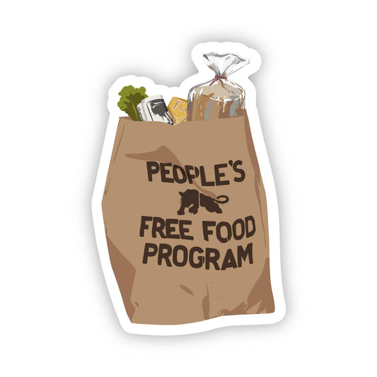 People's Free Food Bag| Black Panther Inspired | Activists