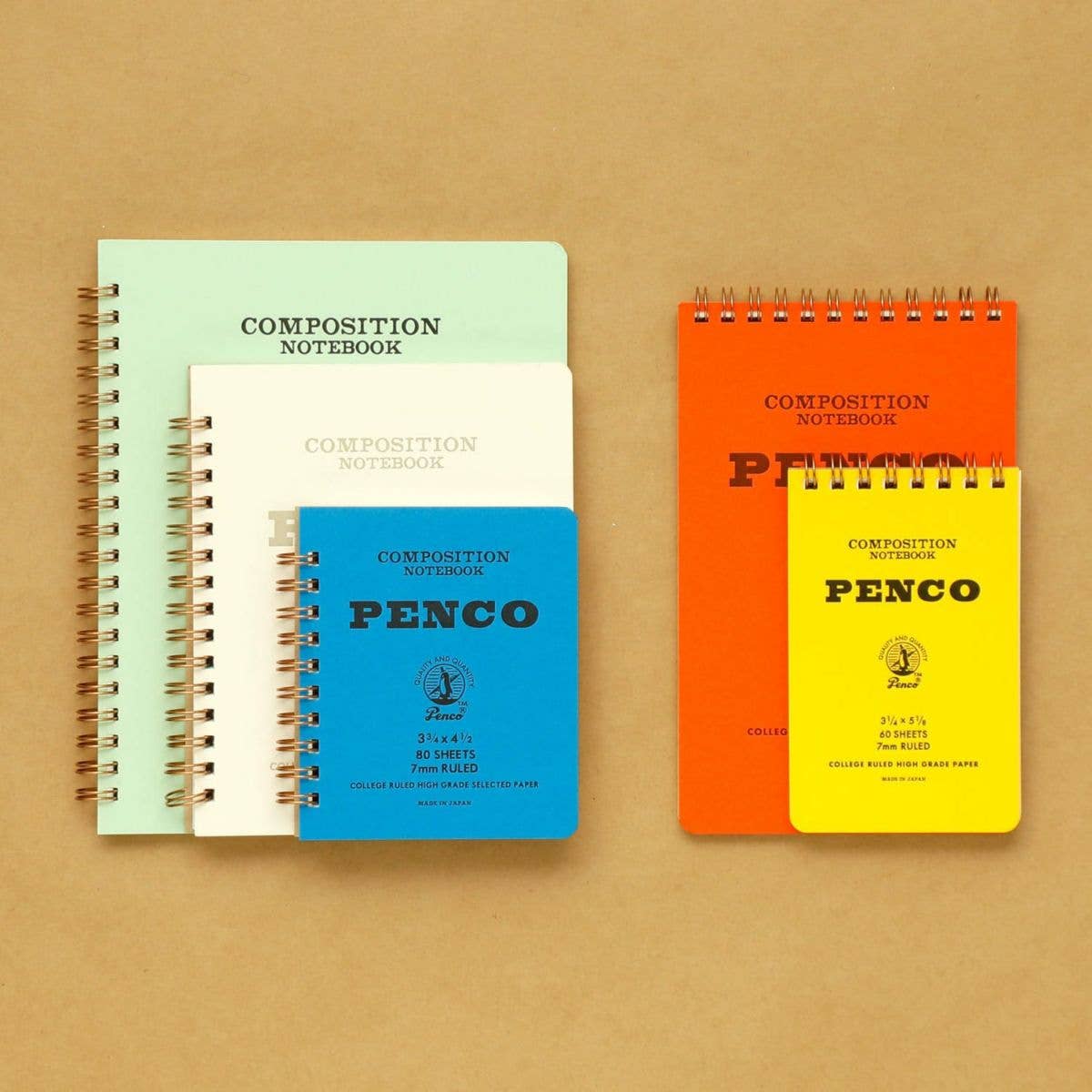 Penco Coil Notepad (S) (M): Yellow / M
