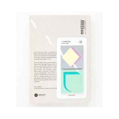 Livework Memo Sticky Note Set – 80 Sheets: Colour Palette 01