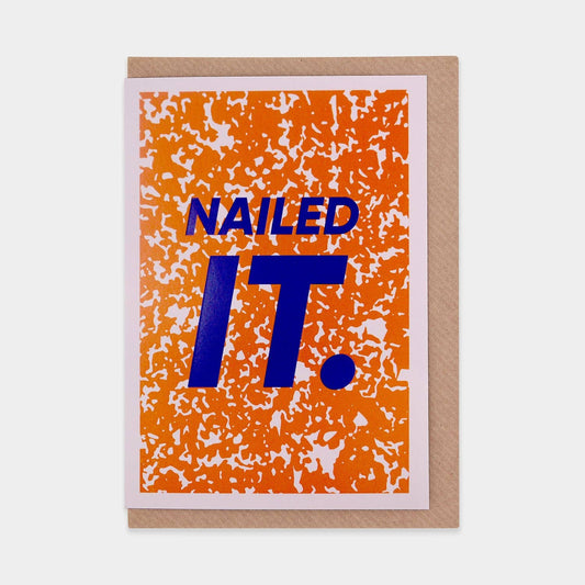 Nailed It Greetings Card