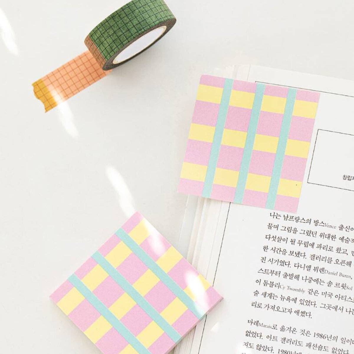 Livework Memo Sticky Note Set – 80 Sheets: Colour Palette 01