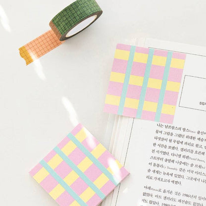 Livework Memo Sticky Note Set – 80 Sheets: Colour Palette 01