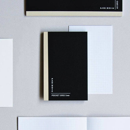 Sikigu Pad Note – Easy Peel Off Notebook: Black / A5 / Grid