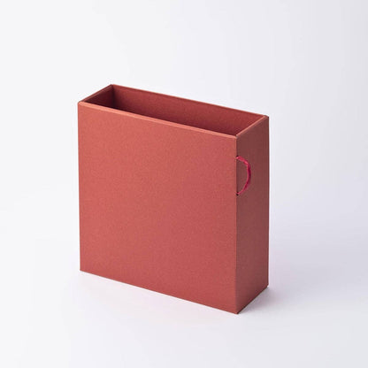 Sikigu Compact Pull Box – Document Storage Box: Brick