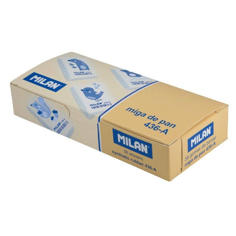 MILAN Erasers 436A - Box of 36 Animal Erasers