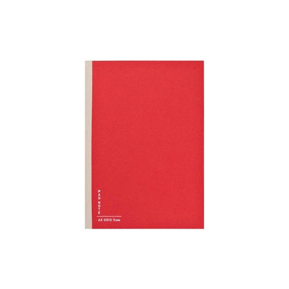 Sikigu Pad Note – Easy Peel Off Notebook: Red / A5 / Grid