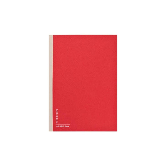 Sikigu Pad Note – Easy Peel Off Notebook: Red / A5 / Grid