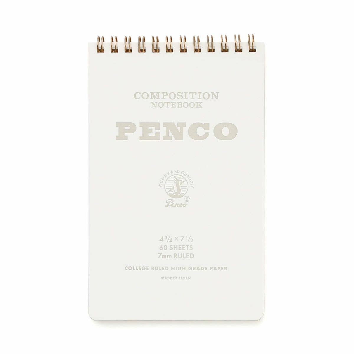 Penco Coil Notepad (S) (M): Yellow / M