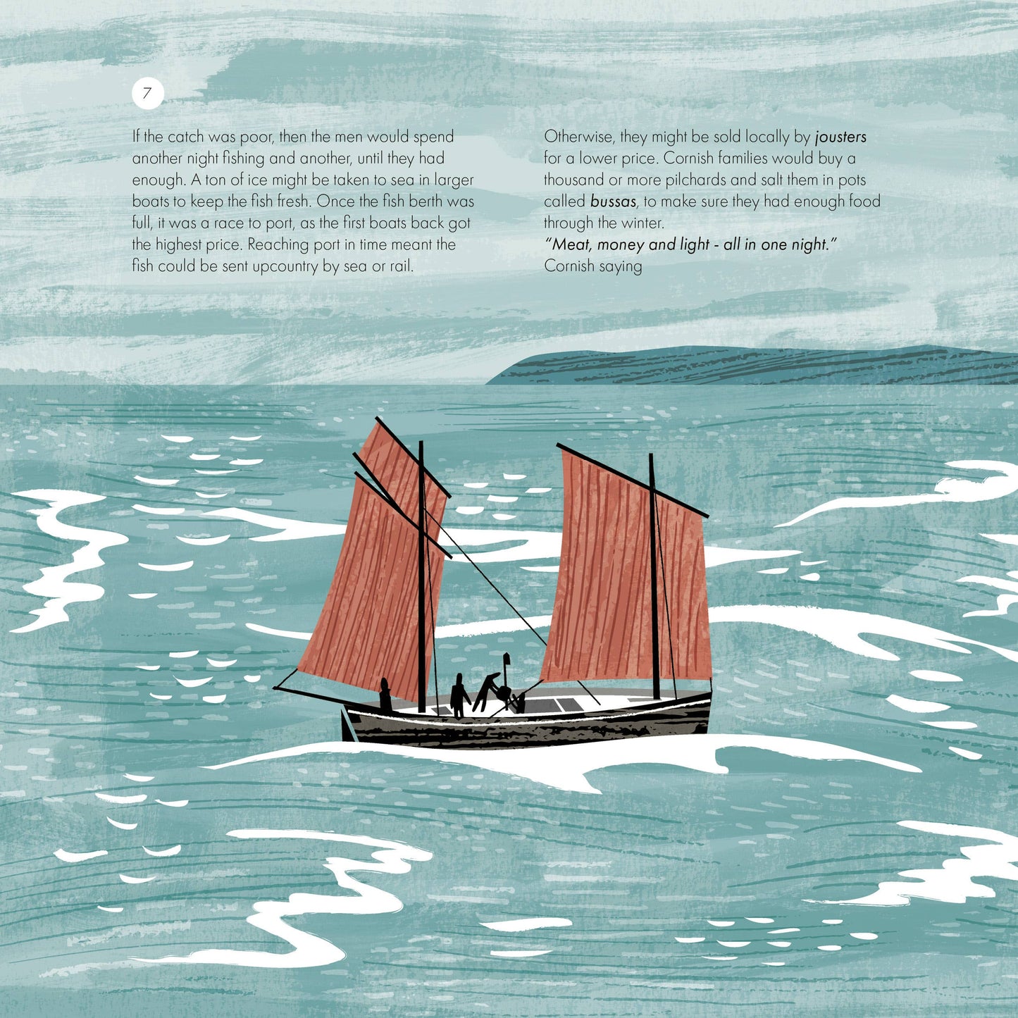 Red Sails & Pilchards by Matt Johnson