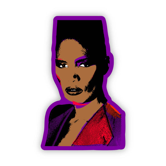 Grace Jones Sticker | Pop Culture Icon