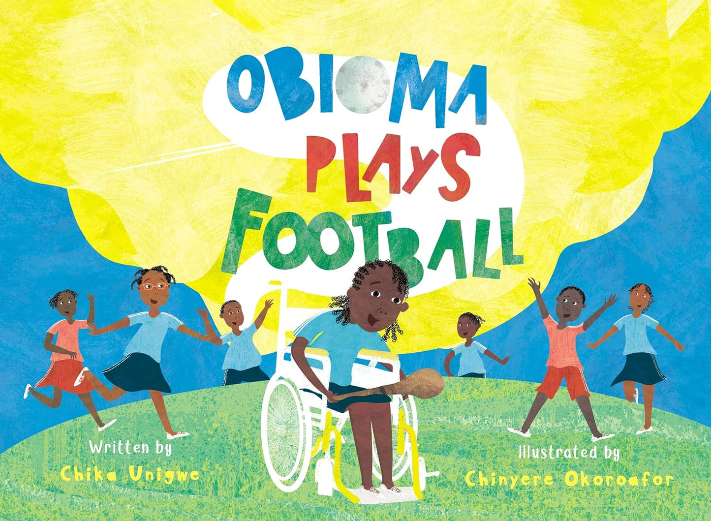 Obioma plays football