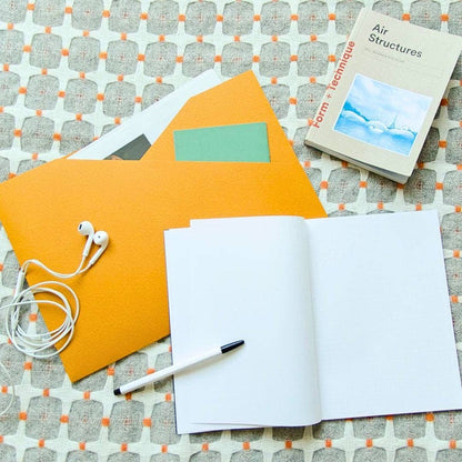 Sikigu Pad Note – Easy Peel Off Notebook: Gray / A4 / Plain