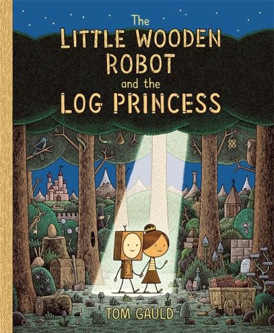 The little wooden robot and the log princess