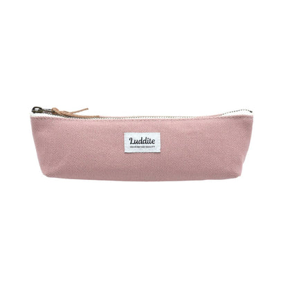 Luddite Boat Pen Case – Japanese Canvas & Denim in Three Sizes: Black / Small