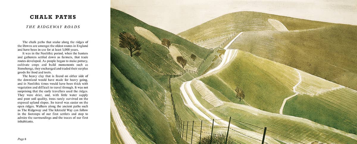 White Horses, with paintings by Eric Ravilious