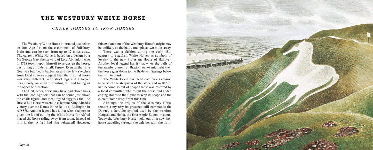 White Horses, with paintings by Eric Ravilious