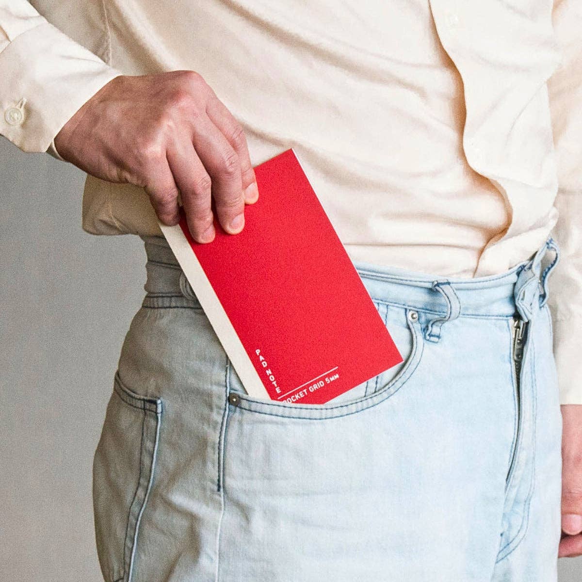 Sikigu Pad Note – Easy Peel Off Notebook: Wasabi / Pocket / Grid