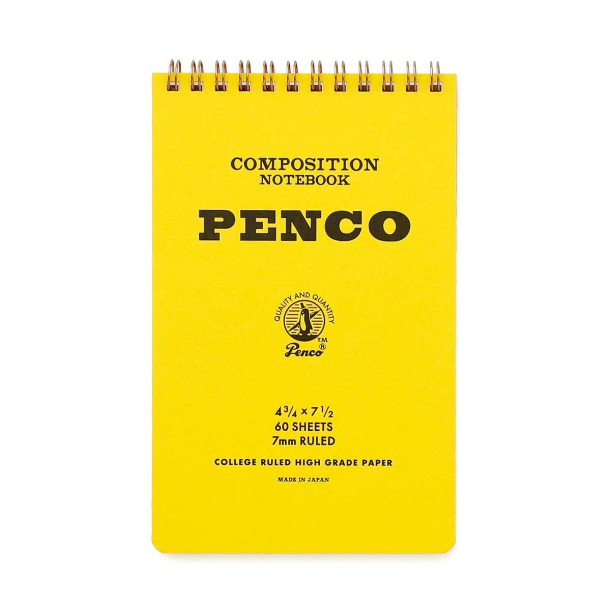 Penco Coil Notepad (S) (M): Yellow / M