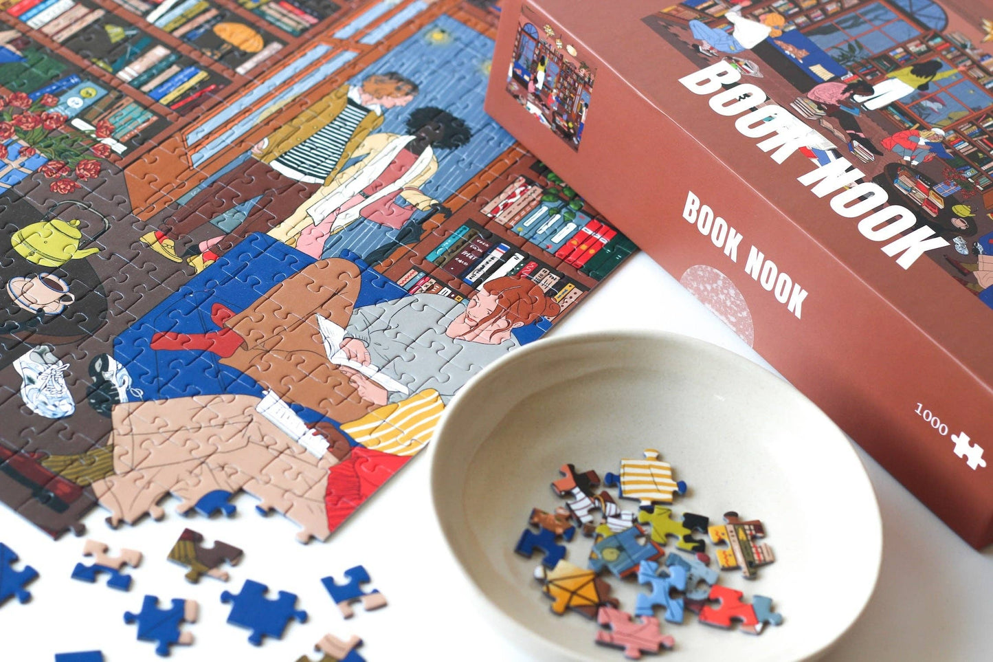 Puzzle Book Nook, 1000 pieces