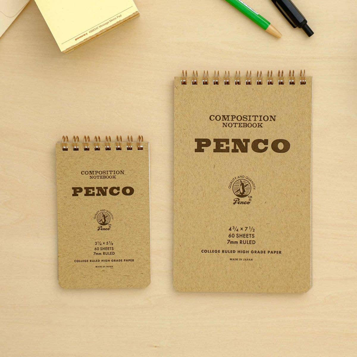 Penco Coil Notepad (S) (M): Yellow / M