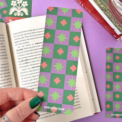 Medieval Tile Bookmark: Plants and Flowers