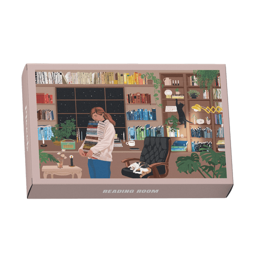 Mini-Puzzle Reading Room, 99 pieces