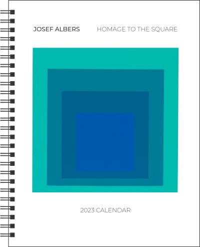 Homage to the Square 12-Month 2023 Monthly/Weekly Planner Calendar