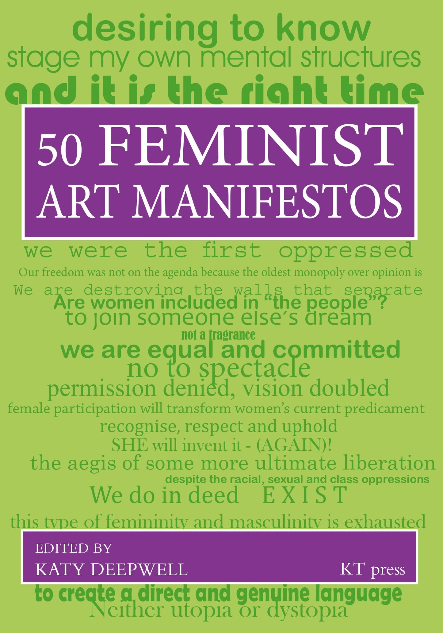 50 Feminist Art Manifestos